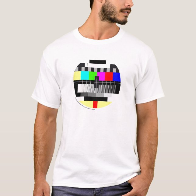 T-shirt Television / Télévision / TV (Devant)