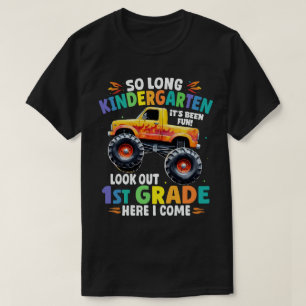 T-shirt Tellement long jardin d'enfants Graduation Monster