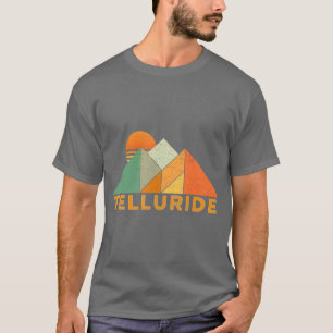 T-shirt Telluride Vintage rétro Colorado