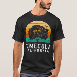T-shirt Temecula Vintage Sunset California Souvenir Premiu