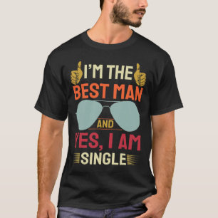 T-shirt Témoignage de mariage Garçons d'honneur Drôle de m