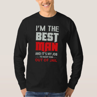 T-shirt Témoin de mariage marié enterrement de vie de garç