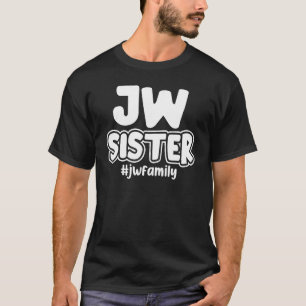 T-shirt Témoins de Jéhovah Jw Soeur JW Famille