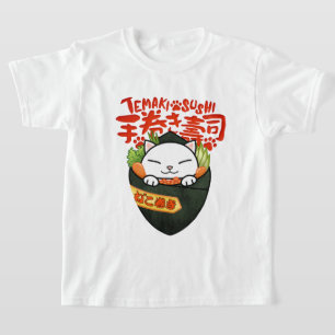 T-shirt Tempaki Sushi Cat