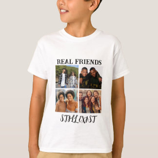 T-shirt Température photo personnalisée "Les vrais amis ex