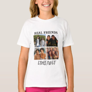 T-shirt Température photo personnalisée "Les vrais amis ex