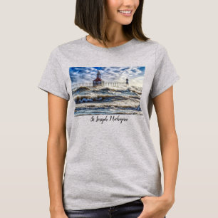 T-shirt Tempête Au Phare Saint-Joseph