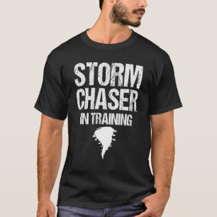 T-shirt Tempête Chaser Chasse Météo ouragan Tornado Twi