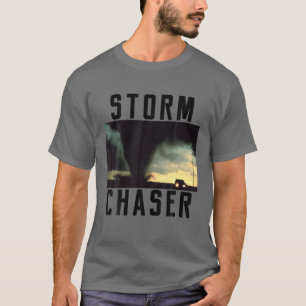T-shirt Tempête Chaser Tornado Photo Météorologue