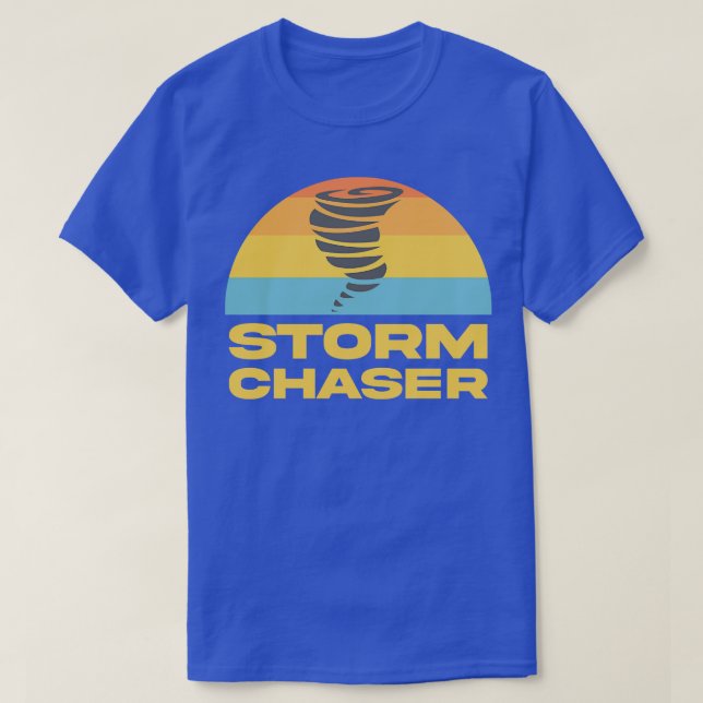 T-shirt Tempête Chaser Tornado saison (Design devant)