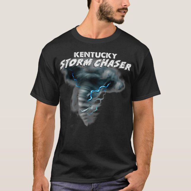 T-shirt Tempête du Kentucky Chaser Temps violent Tornado (Devant)