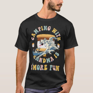 T-shirt Tempête du tsunami de la vague traditionnelle asia