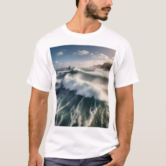 T-SHIRT TEMPÊTE OCÉANIQUE