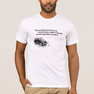 T-shirt Template - 3 line