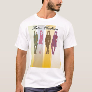 T-shirt Template Retro Fashion