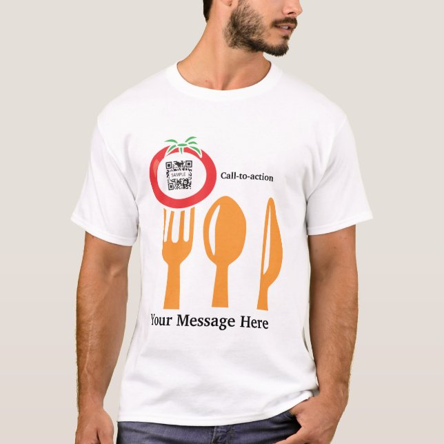 T-Shirt Template Tomato (Front)