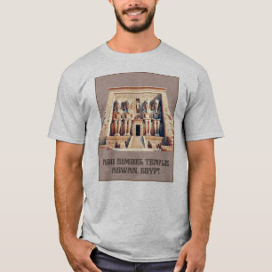 T-shirt Temple Abu Simbel à Assouan, Egypte