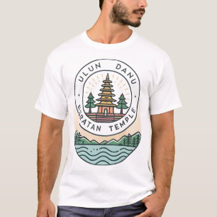 T-shirt Temple de Bali Ulun Danu Beratan