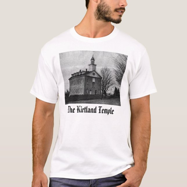T-shirt Temple de Kirtland, le temple de Kirtland (Devant)
