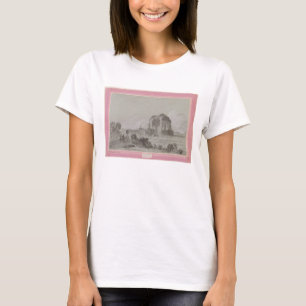 T-shirt Temple de Minerva Medici, Rome, 1754 (dessin et