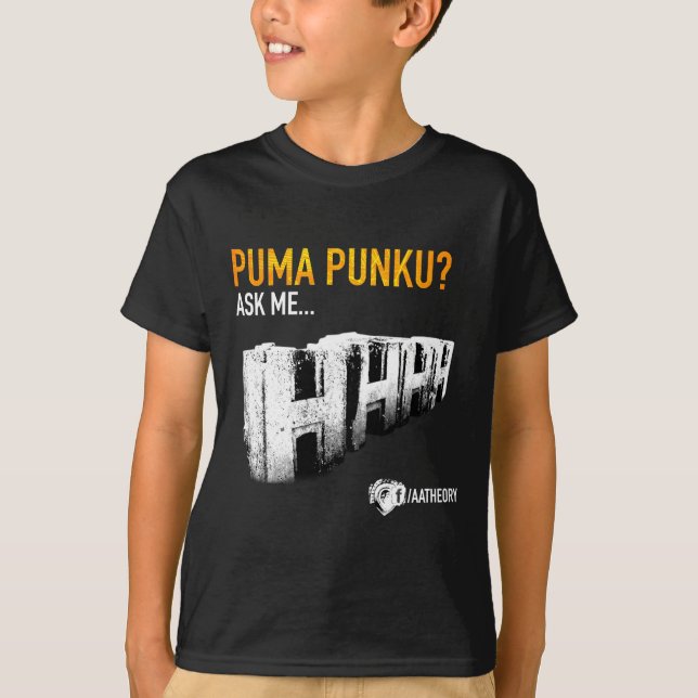 T-shirt Temple de Punku de puma (Devant)