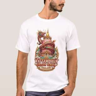 T-SHIRT TEMPLE DU DRAGON WAT SAMPHRAN