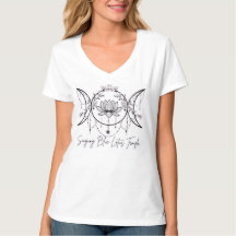 T-Shirt Temple du Lotus Bleu Chantant