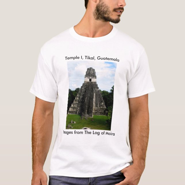 T-shirt Temple I, Tikal, Guatemala (Devant)