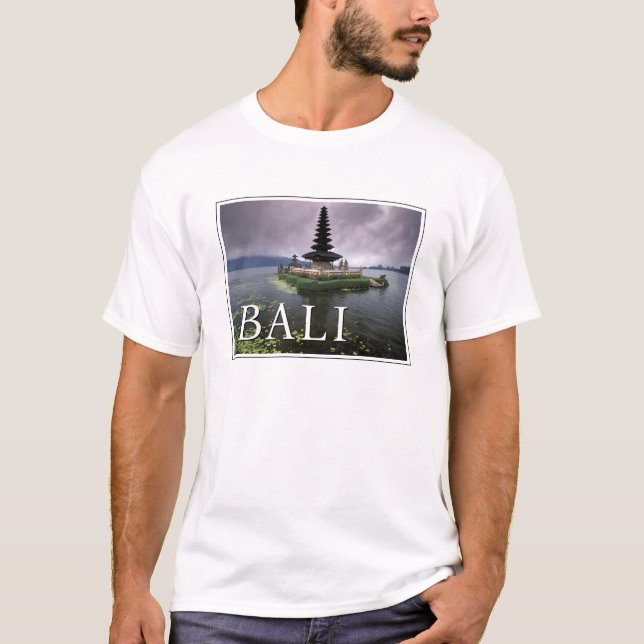 T-shirt Temple Ulun Danu | Bali, Indonésie (Devant)