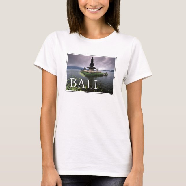 T-shirt Temple Ulun Danu | Bali, Indonésie (Devant)