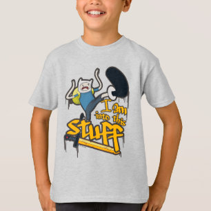 T-shirt Temps d'aventure   Finn "Je Suis Dans Ce Genre"