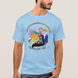 T-shirt Temps d'aventure Graphique de groupe BMO