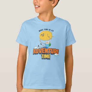 T-shirt Temps d'aventure Jake Flottant Avec Finn