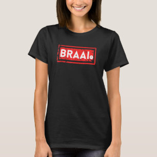 T-shirt Temps de Braai Braai sud-africain