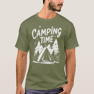 T-shirt Temps de camping Aventure Tee