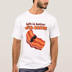 T-shirt Temps de cuisson : La vie est meilleure avec le ba