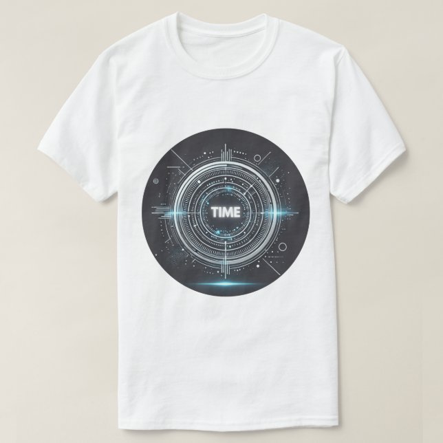T-shirt Temps de déplacement (Design devant)