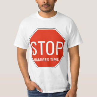T-shirt Temps de marteau !