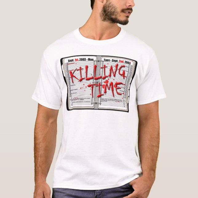 T-shirt Temps de massacre production cinématographique de (Devant)