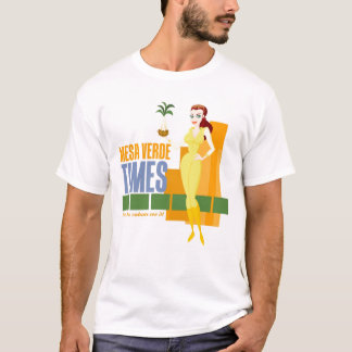 T-shirt Temps de MESA Verde