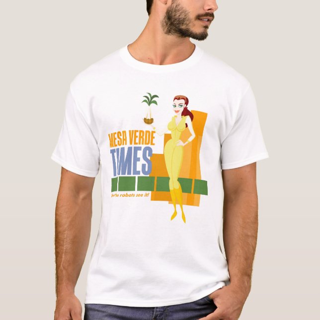 T-shirt Temps de MESA Verde (Devant)