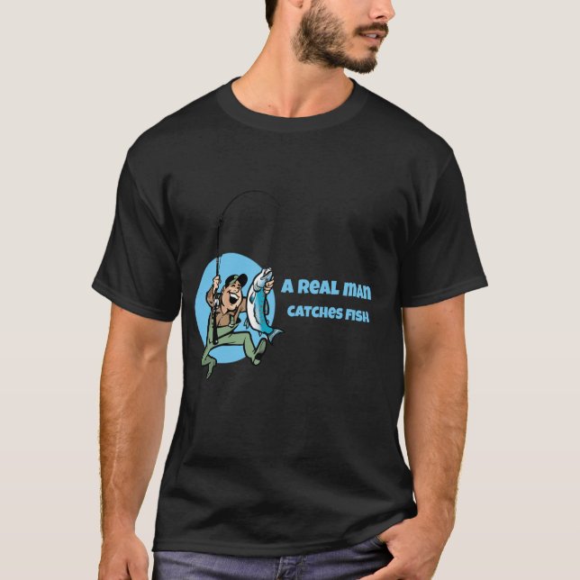 T-shirt Temps de pêche (Devant)