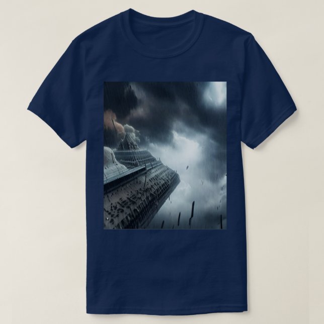 T-shirt temps de pluie (Design devant)