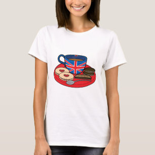 T-shirt Temps de thé en Grande-Bretagne