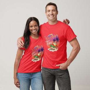 T-shirt Temps de vacances