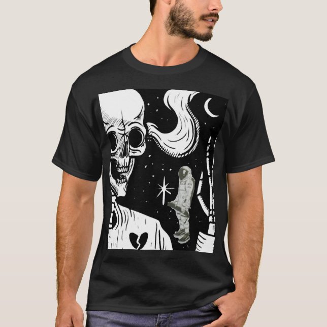 T-shirt Temps d'espace (Devant)