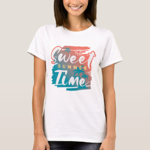 T-shirt Temps d'été doux