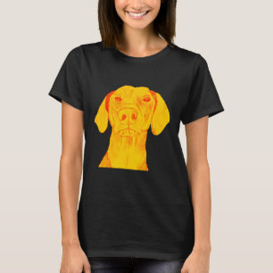 T-shirt Temps Doberman de la disquette mignonne
