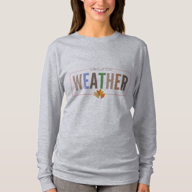T-shirt Temps doux (Devant)
