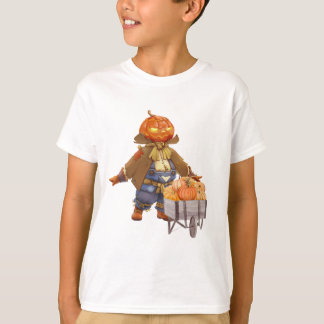 T-shirt temps éffrayant heureux
